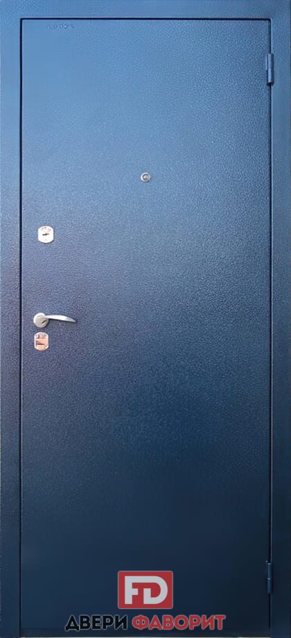 дверь уличная с терморазрывом покрашена цинкогрунтом
